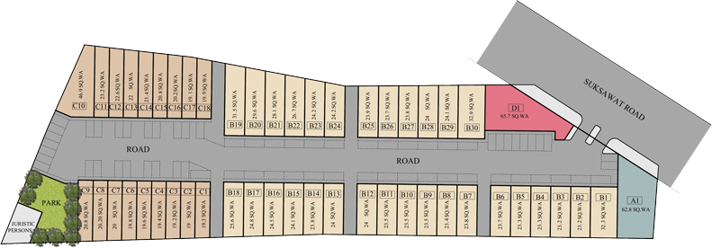 Land Layout Map